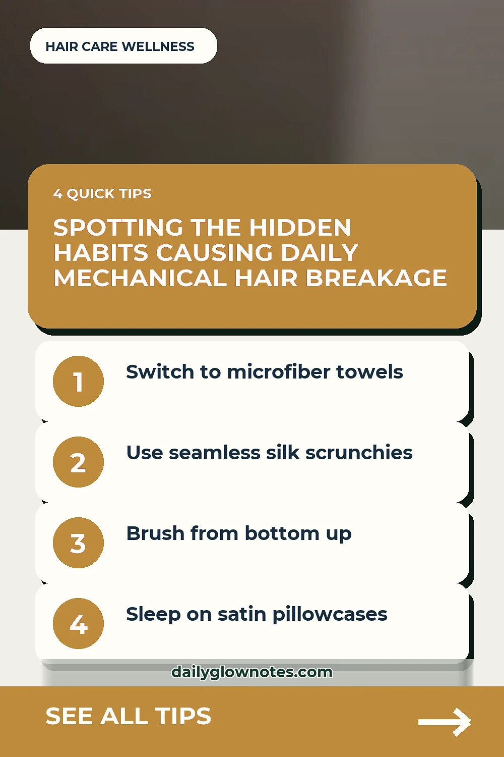 Spotting the Hidden Habits Causing Daily Mechanical Hair Breakage