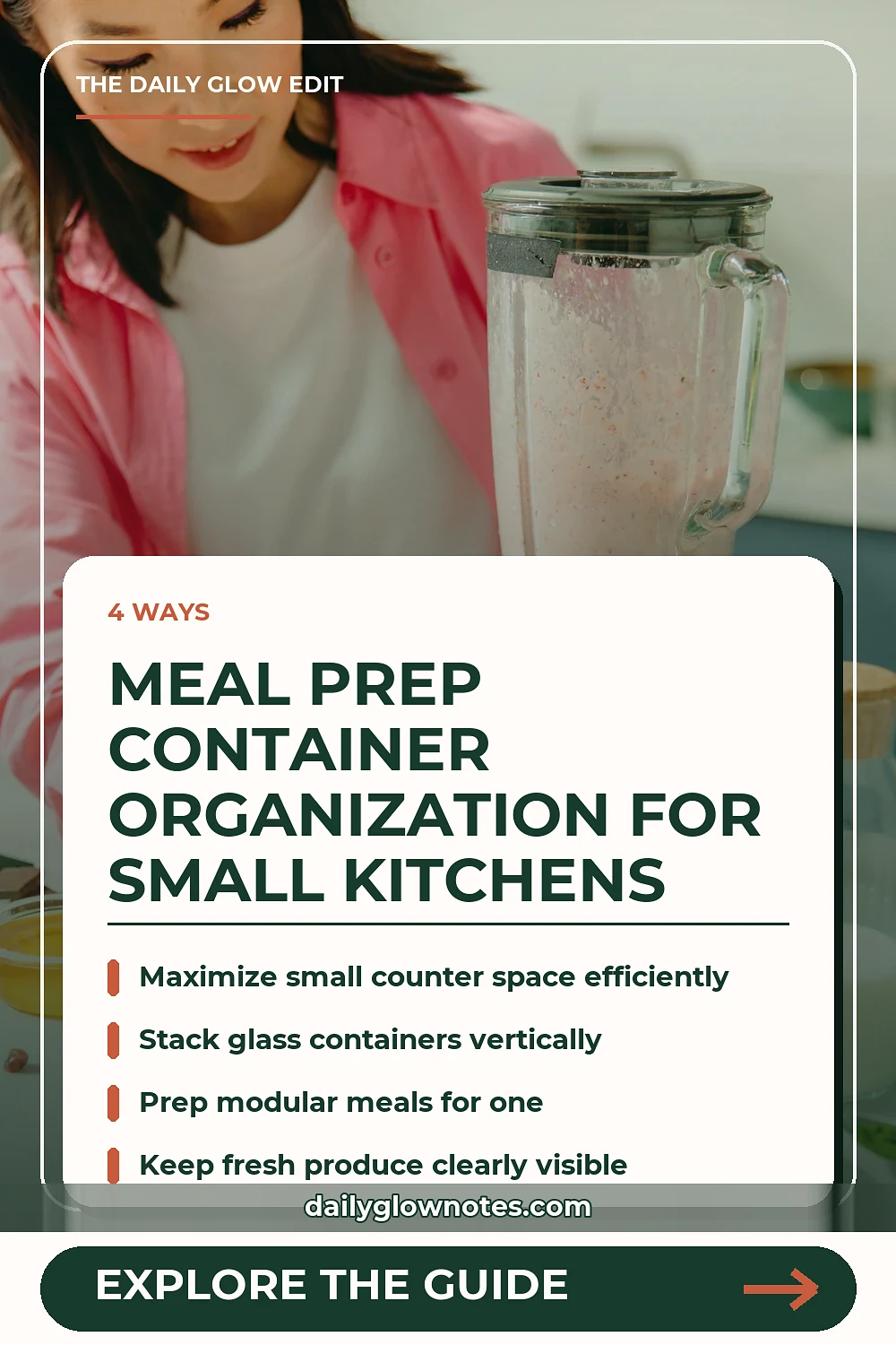 Organizing Your Skin-Supportive Meal Prep in a Small Apartment Kitchen