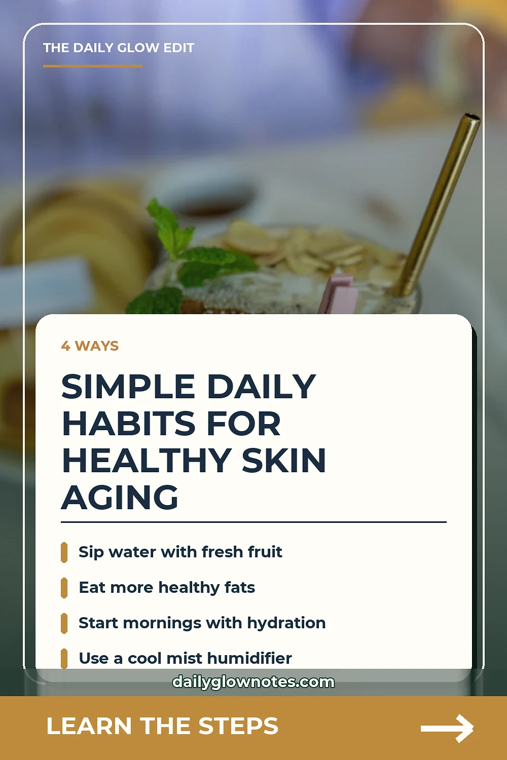 Simple Daily Habits to Support Skin Hydration and Healthy Aging