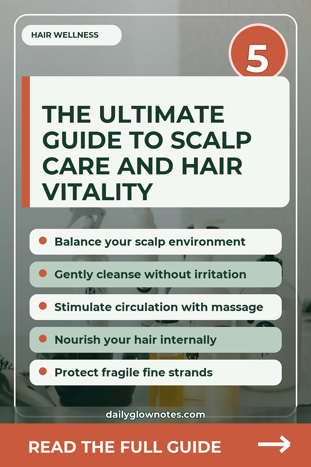 Simple Scalp Care Steps for Healthy Hair Growth Support