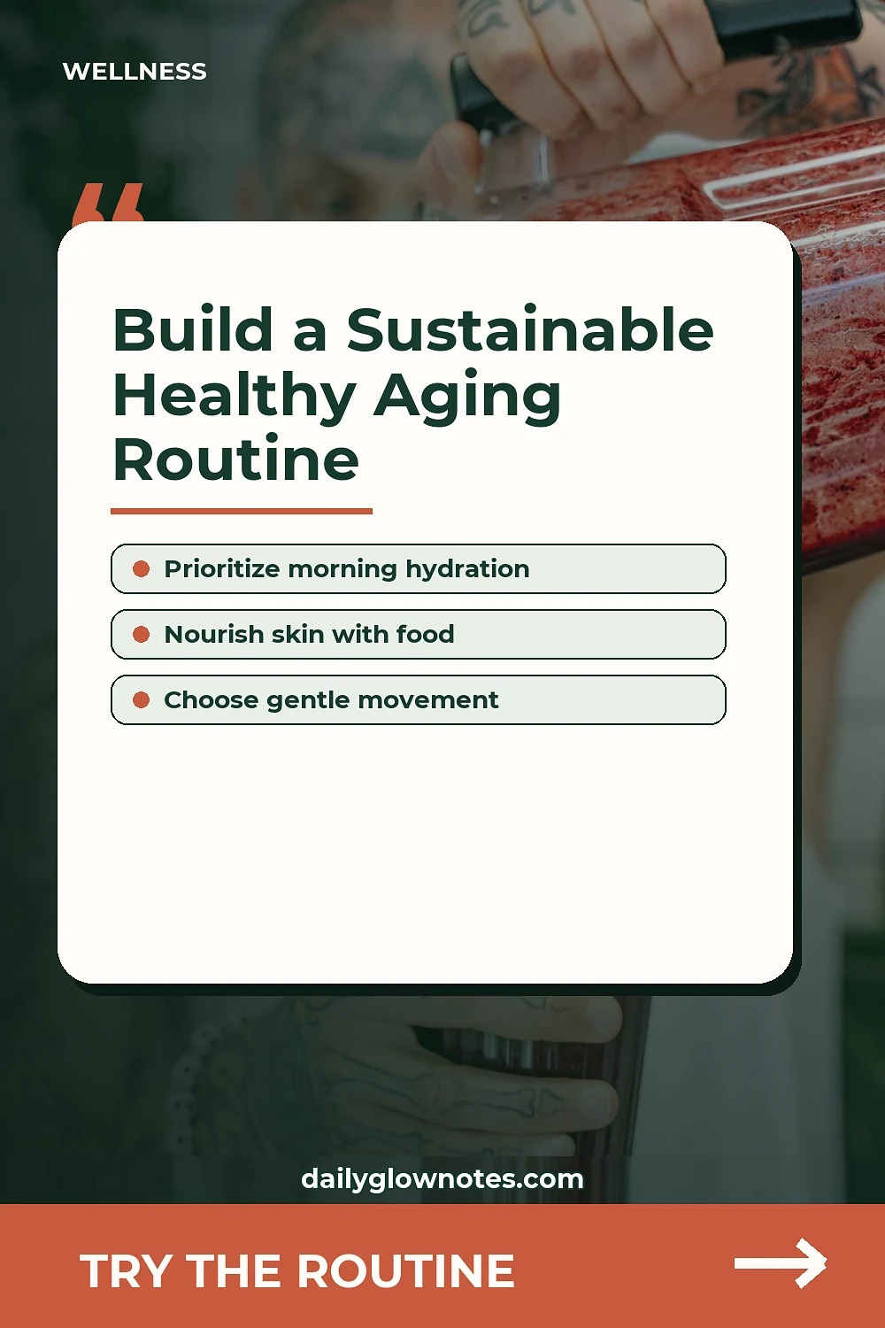 Building a Sustainable Healthy Aging Routine for Everyday Wellness
