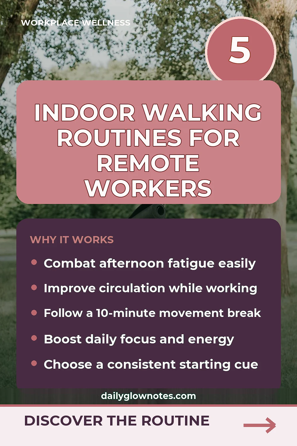 The 10-Minute Desk Worker Walking Routine to Boost Afternoon Energy