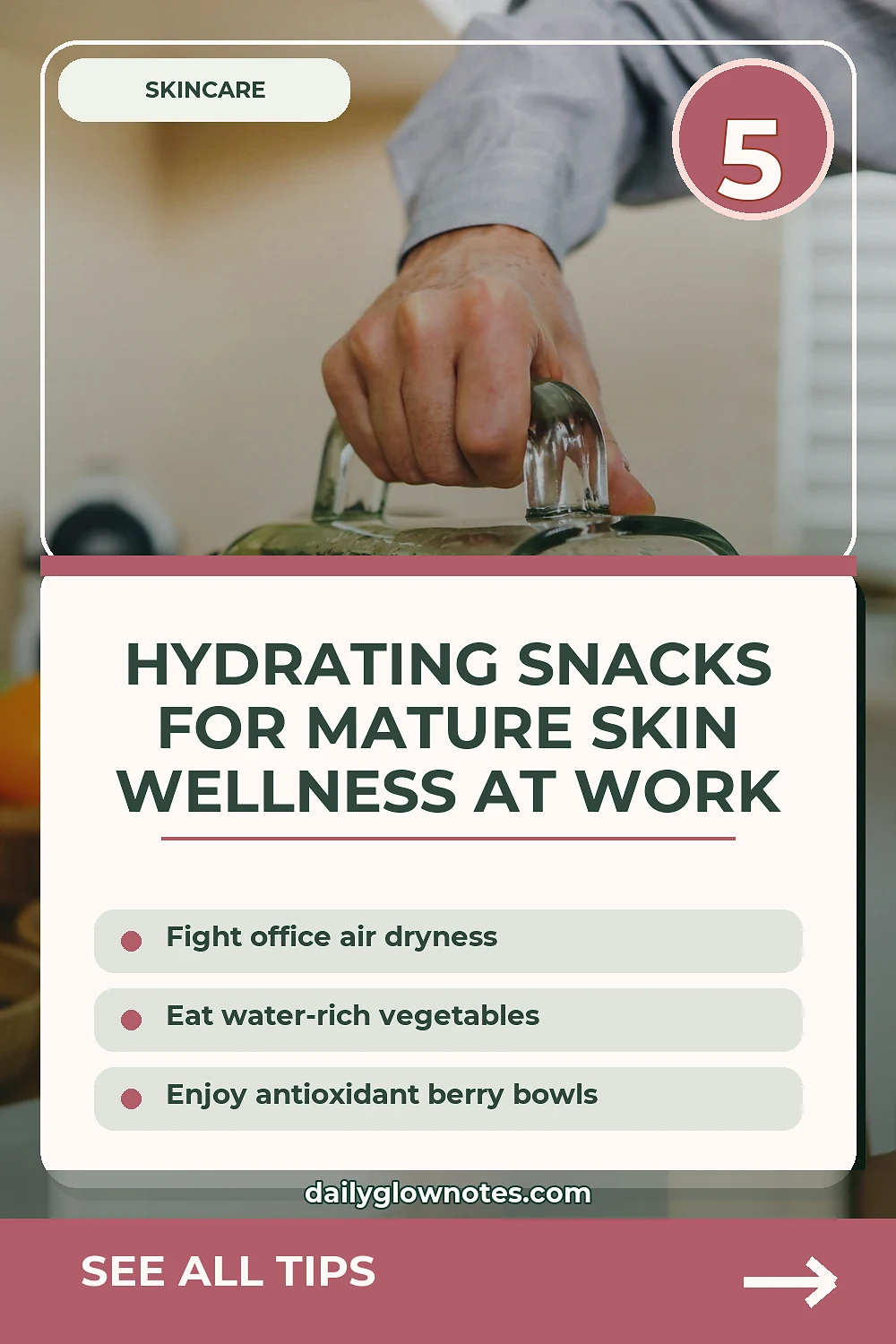 Hydrating Snack Ideas to Keep Your Skin Glowing During Busy Workdays
