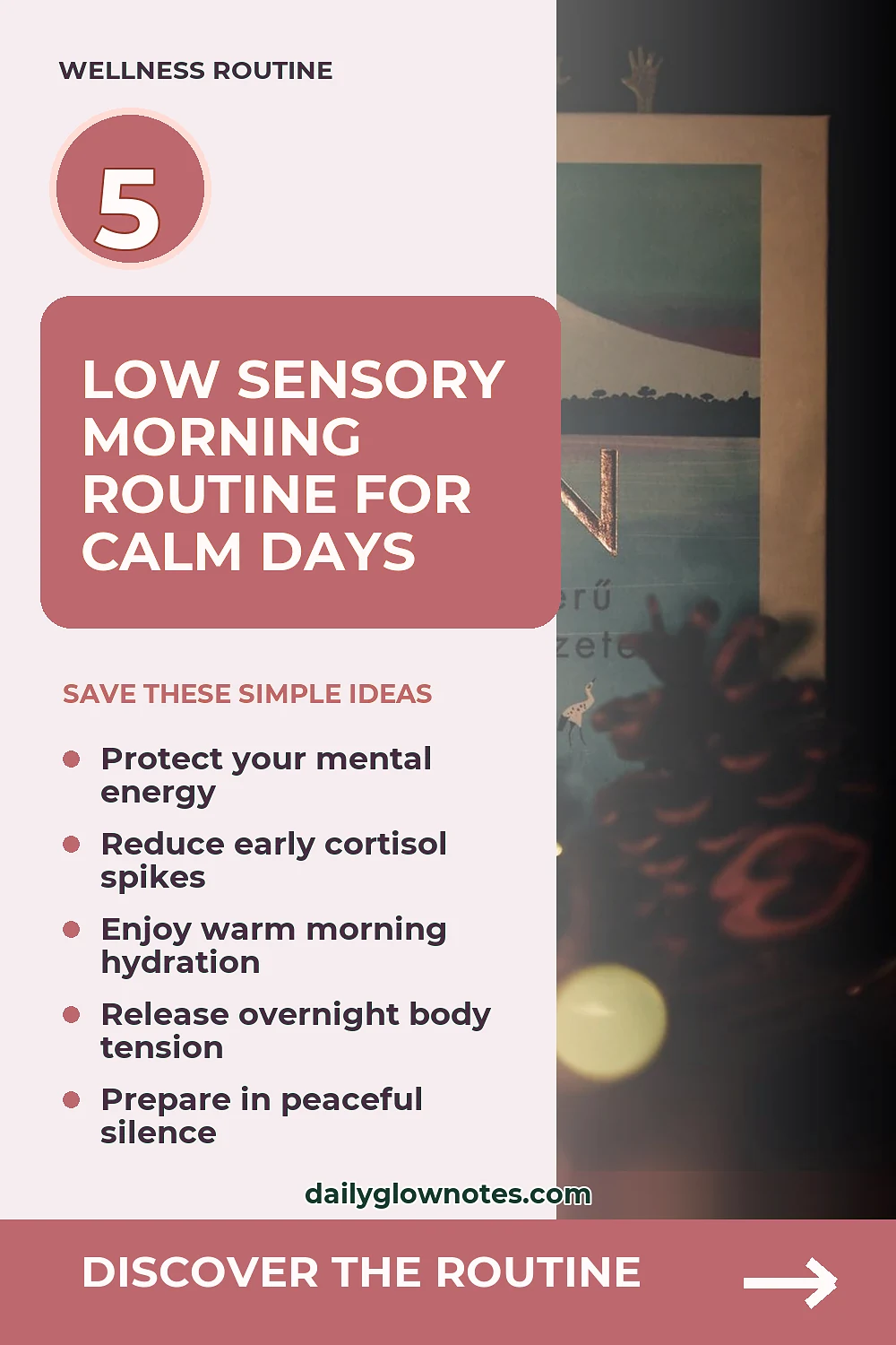 A Low-Sensory 15-Minute Morning Plan Before Early Work Shifts