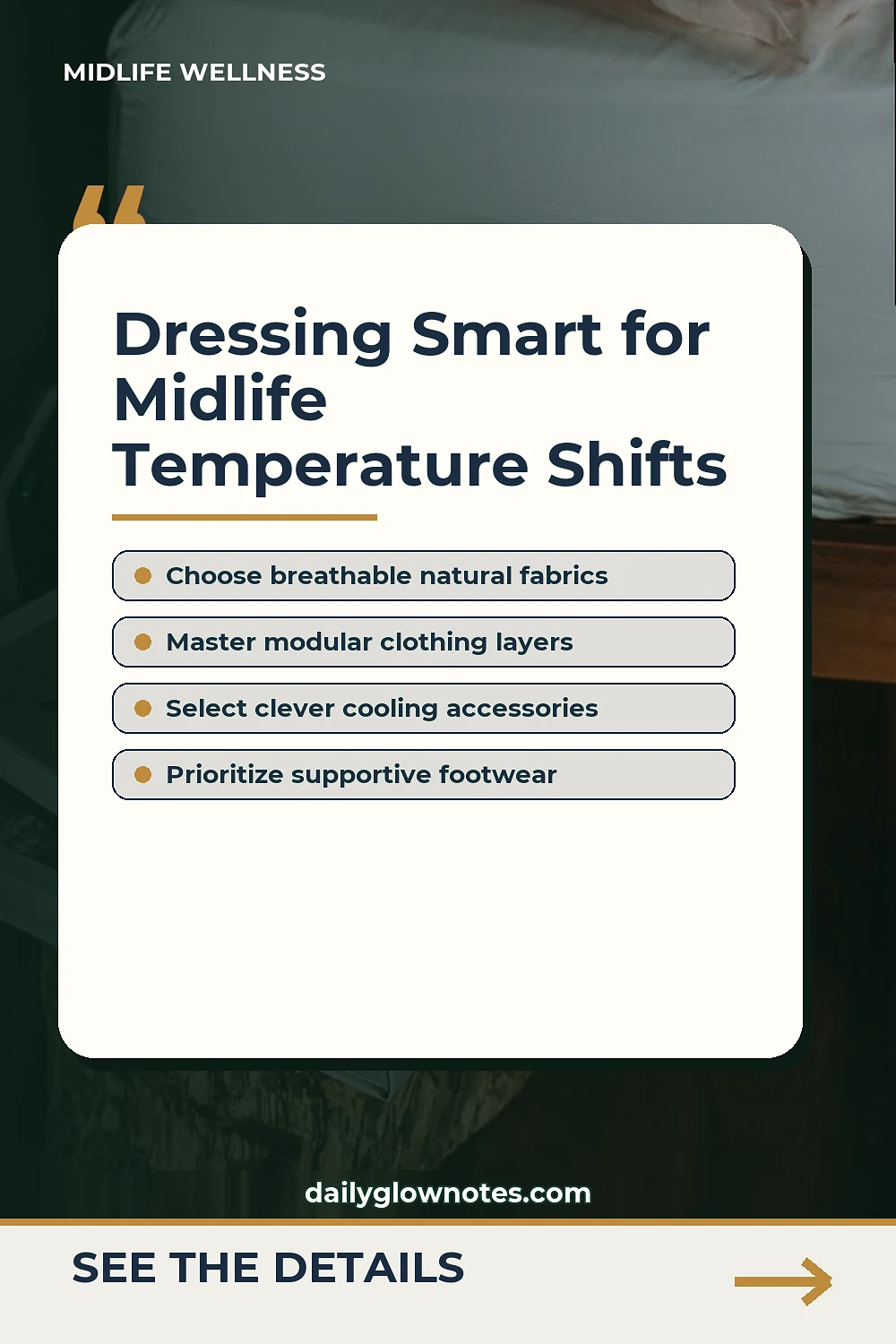 Dressing for Unpredictable Temperature Shifts During Daily Errands
