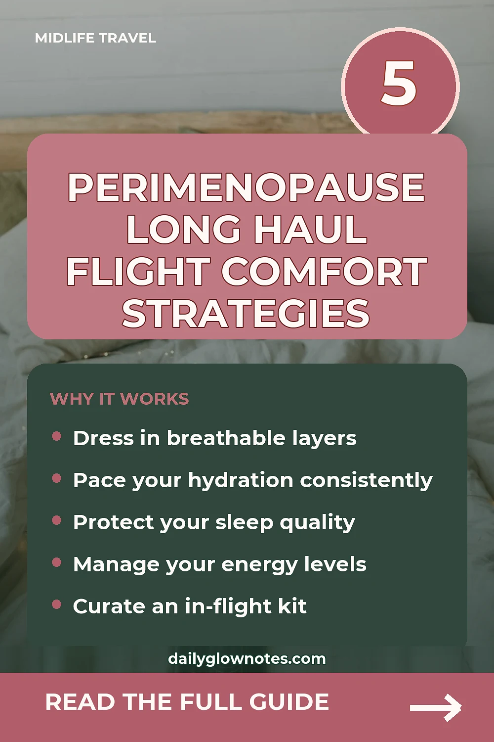 A Realistic Perimenopause Travel Comfort Plan for Long Flights