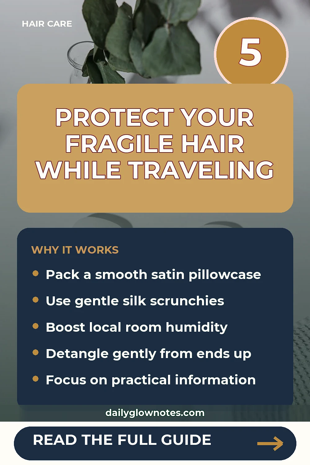 Hotel Room Hair Care: Protecting Fragile Strands While Traveling