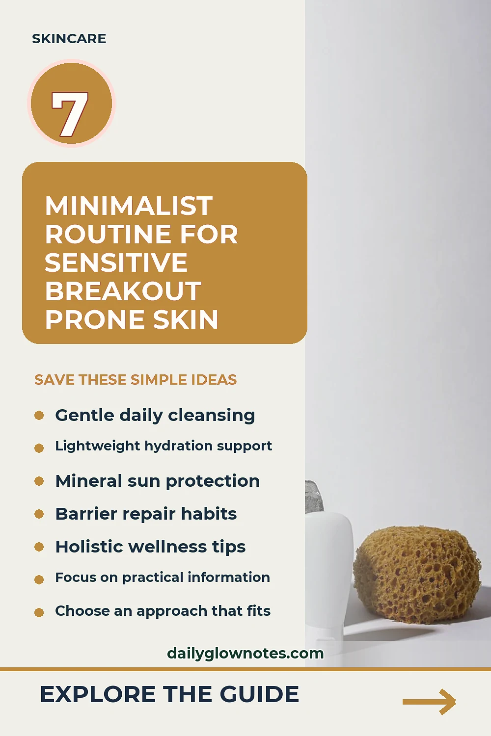Minimalist Skincare Routine for Sensitive and Breakout-Prone Skin