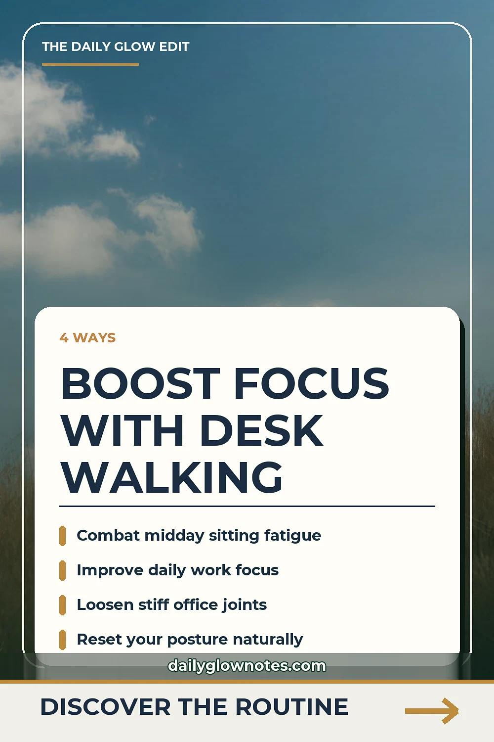 The 10-Minute Desk Worker Walking Routine for Energy and Focus