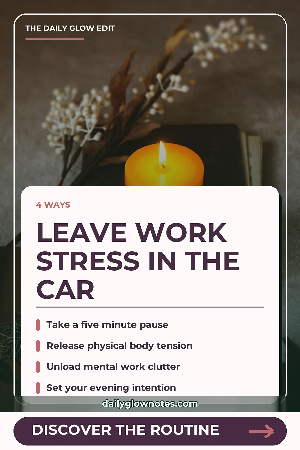 A 5-Step Car Transition Routine to Leave Work Stress Behind