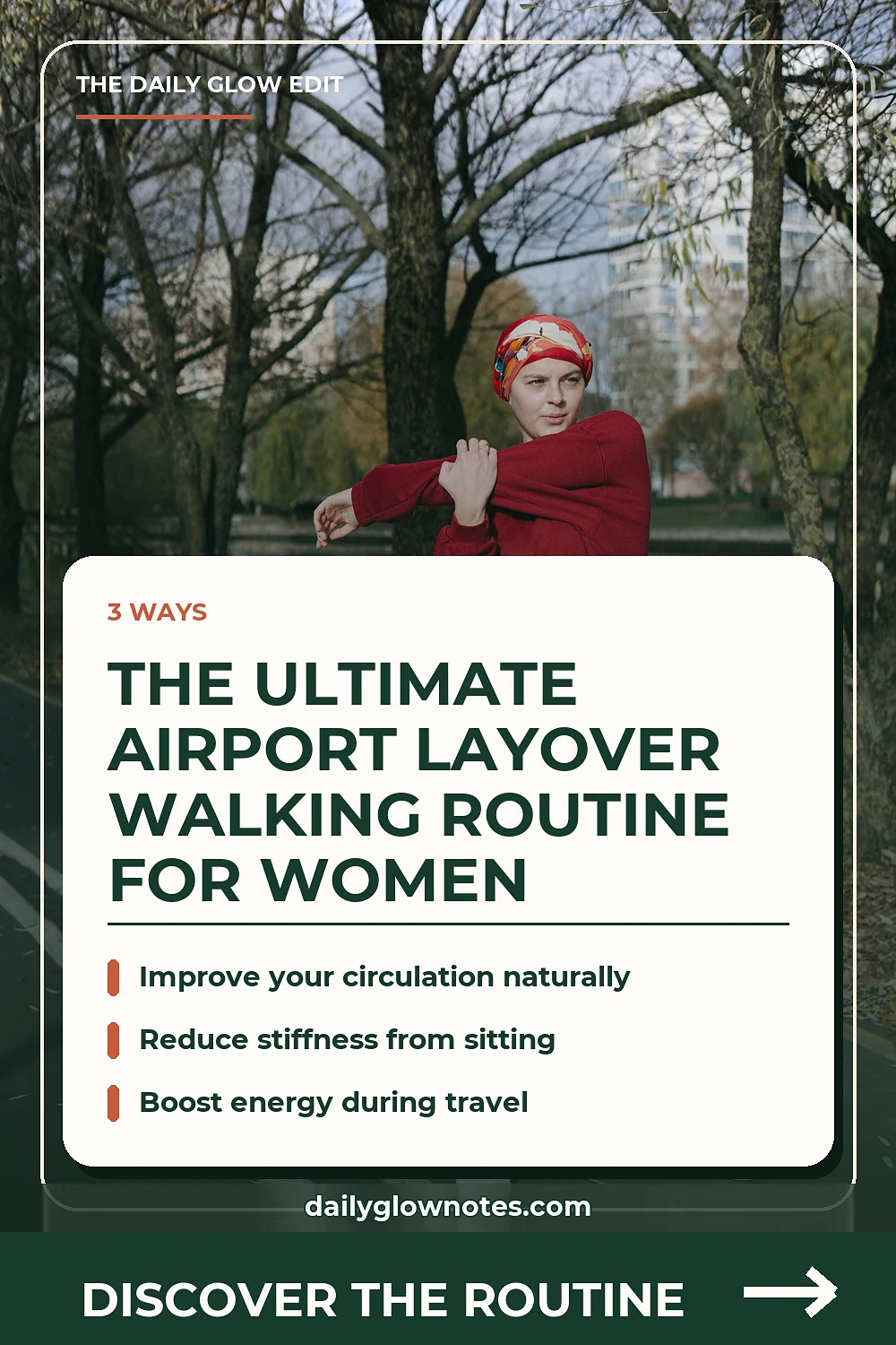 Airport Layover Walking Routine for Women